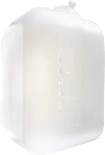Vista 4 de Midwest Brewing and Winemaking Supplies Paquete de plástico de 5 galones con tapa (1, paquete de cuatro), blanco