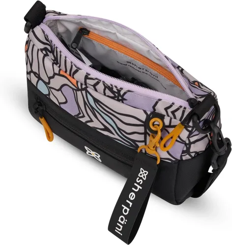 Vista 93 de Sherpani Skye - Bolso cruzado pequeño, de nailon, ligero, para mujer, con protección RFID
