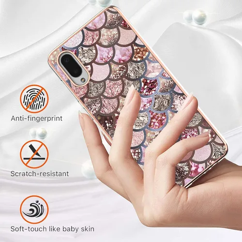 Vista 836 de Funda compatible con Nothing Phone 1, compatible con Nothing Phone One A063 para teléfono móvil TPU funda FLP