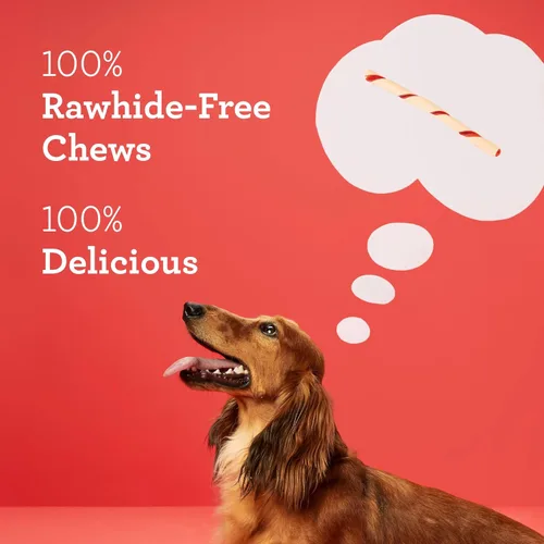 Vista 8 de Dreambone Twist Sticks - Masticables para perros sin cuero crudo, hechos con pollo real, 100 unidades (paquete de 1)