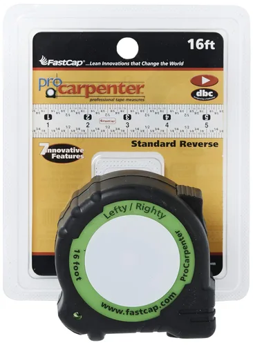 Vista 4 de FastCap PSSR-16 16 pies Pro Carpintero - Cinta métrica inversa estándar
