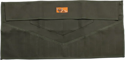 Vista 10 de BULL TOOLS Bolsa para herramientas, 100% lona de algodón, bolsa organizadora de herramientas de 16 onzas, bolsa organizadora de llaves multiusos