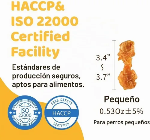 Vista 3 de iPaw - Tendón de pavo para perros, masticable natural de grado humano para cachorros, hueso 4 Pcs/Pack (Small), Single Protein, Hypoallergenic