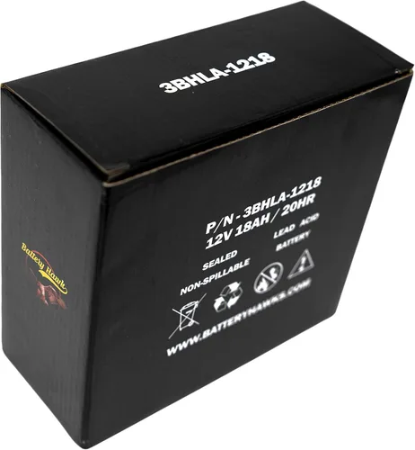 Vista 7 de UB12180 UB12220 12V 18AH T3 Terminales SLA Batería de plomo ácido sellada para carrito de golf Solar UPS Scooter