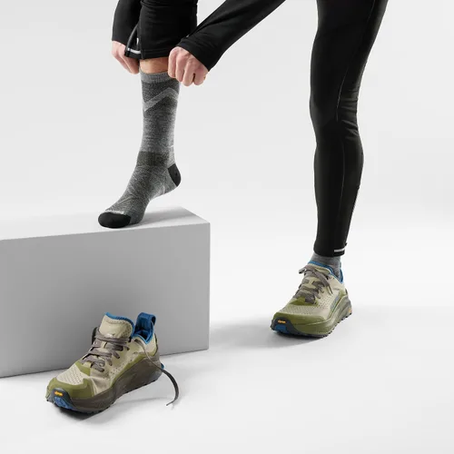 Vista 2 de Smartwool Calcetines Run Zero Cushion Mid Crew para hombre