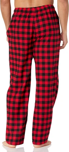 Vista 3 de Tienda Essentials Pantalón de pijama de franela para hombre (disponible en tallas grandes y altas)
