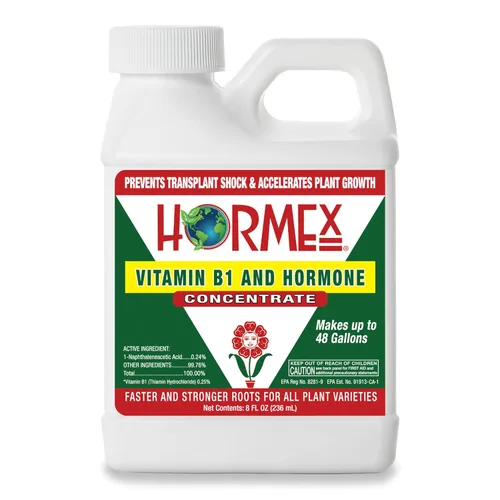Vista 10 de Hormex Concentrado de hormona líquida de enraizamiento con B1 - Estimulador de crecimiento de raíces para plantas fuertes y saludables - Previene