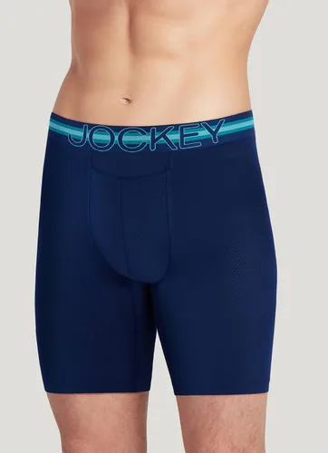 Vista 3 de Jockey Ropa interior deportiva para hombre, bolsa de estabilidad de microfibra de 9 pulgadas de largo
