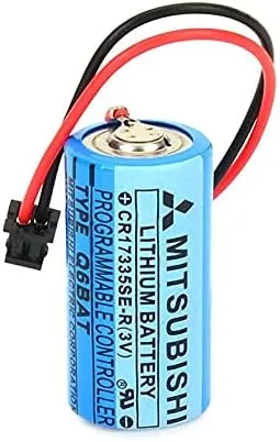 Vista 3 de SHENYANG 10 piezas CR17335SE-R3V Q6BAT PLC 3V batería de iones de litio para Mitsubishi Q25PRHCPU Q170HBATC