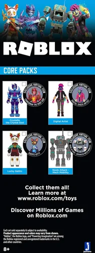 Vista 5 de Roblox Imagination Collection - Paquete de figuras de artista digital [incluye artículo virtual exclusivo]