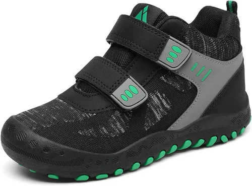 Vista 33 de Mishansha Botas de Senderismo para Niños Pequeños Niñas Niños Zapatos de Senderismo Resistentes al Agua Anti-Colisión Antideslizantes Atléticas