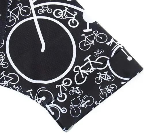Vista 5 de Uriah Jersey de ciclismo de manga corta reflectante con bolsa trasera con cremallera