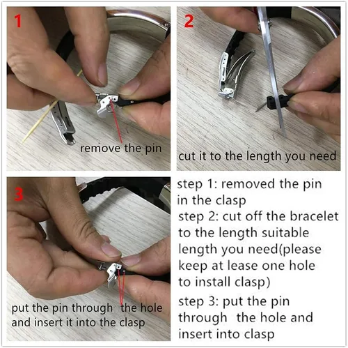 Vista 6 de Pulsera personalizada de silicona, pulsera médica deportiva de identificación de emergencia para hombres, mujeres y niños, grabado gratuito