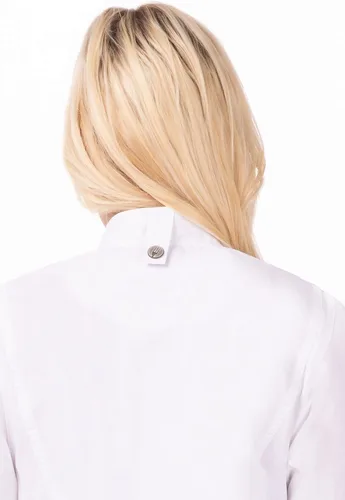 Vista 6 de Chef Works Abrigo de chef Springfield para mujer