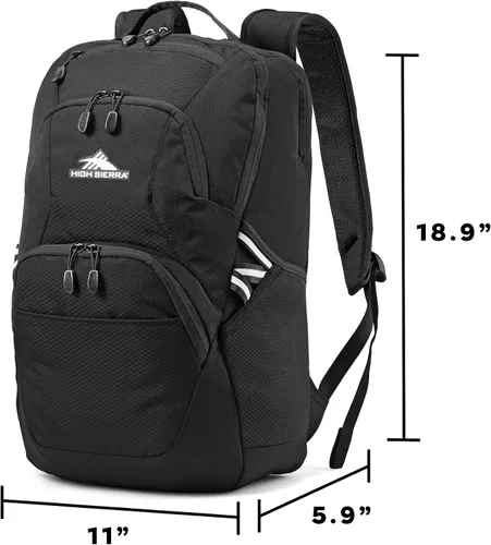 Vista 5 de High Sierra Mochila Swoop Sg, Plateado combinado, Mochila Swoop Sg