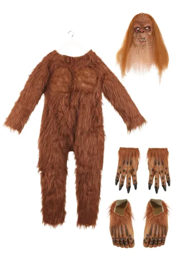 Vista 4 de Disfraz de Sasquatch para Adulto Jack Links Multicolor