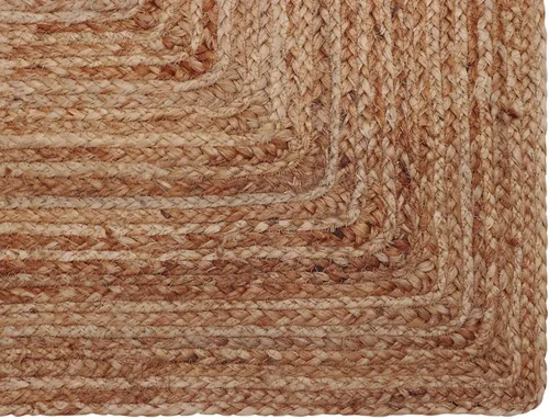 Vista 9 de COTTON CRAFT Alfombra de yute trenzada 100 % yute para puerta, alfombra pequeña tejida neutra reversible para entrada, cocina, sala de estar