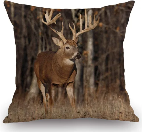 Vista 6 de Swono Funda de almohada cuadrada de lino y algodón para perros salchicha, funda de cojín estándar para hombres y mujeres, decoración del hogar Sw-003