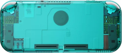 Vista 4 de eXtremeRate Emerald Green DIY Replacement Shell for Nintendo Switch Lite, NSL Handheld Controller Housing wScreen Protector, Custom Case Cover for