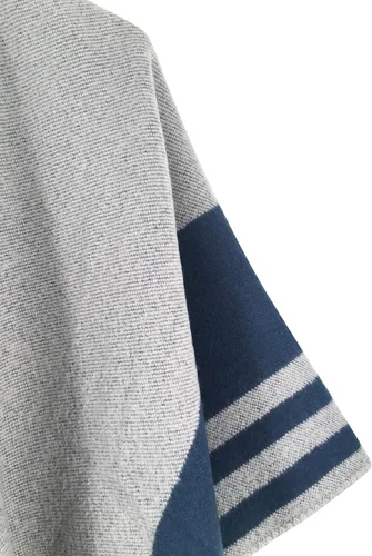 Vista 131 de Moss Rose Chal de viaje para mujer, capa tipo poncho de frente abierto para otoño e invierno
