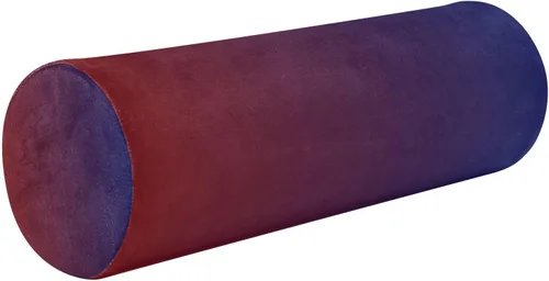 Vista 17 de Almohada cervical para el cuello con degradado azul y amarillo, almohada cervical con funda extraíble lavable, almohadas de cuello de espuma