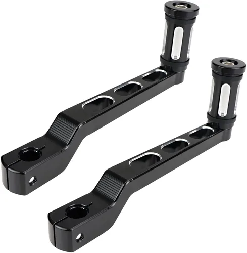 Vista 2 de Palanca de cambios para el talón de la motocicleta, palanca de cambios, brazos de cambio compatibles con Harley FL Softail Touring Electra Glide
