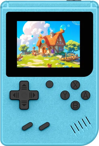 Vista 11 de Consola de juegos de mano retro incorporada 400 videojuegos, emulador portátil de mano con pantalla de 3.0 pulgadas, mini consle de juegos retro