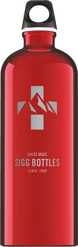 Vista 12 de Sigg - Botella de agua de metal reciclado - Traveller - Fabricada en Suiza - Para bebidas carbonatadas - Sin BPA - 20 Oz Glacier