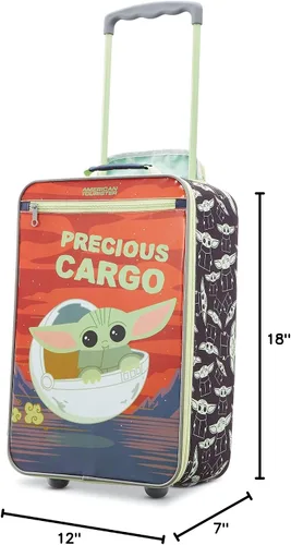 Vista 37 de AMERICAN TOURISTER - Equipaje vertical infantil de superficie blanda de Disney, Princesa), 139451-2093