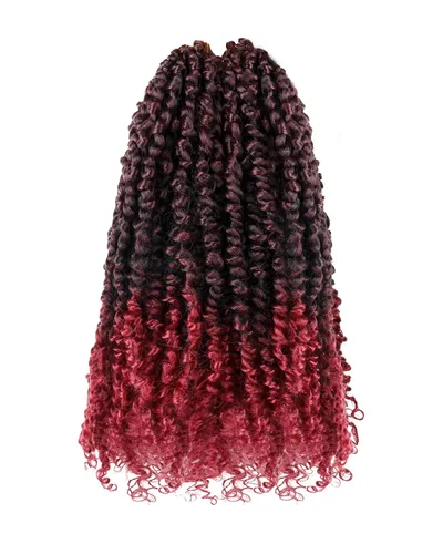 Vista 19 de Paquete de 8 paquetes de cabello de ganchillo súper corto de 6 pulgadas para mujeres negras y niños, extensiones de cabello pretrenzado suave