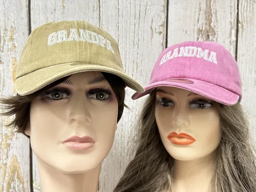 Vista 74 de Sombreros bordados para tío tía, abuelo, abuela, mamá, mini