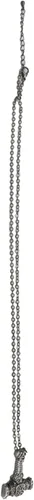 Vista 5 de Ebros Gift Legend of Asgard - Collar de estaño con dije de martillo vikingo, mitología nórdica vikinga, Mjolnir Thor Odinson, Fantasía, Odin Frigga