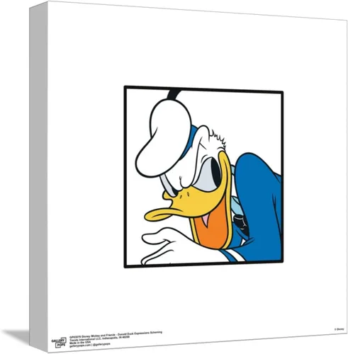 Vista 10 de Trends International Gallery Pops Disney Mickey and Friends - Póster de pared con diseño de expresiones del pato Donald, 12.00 x 12.00 pulgadas