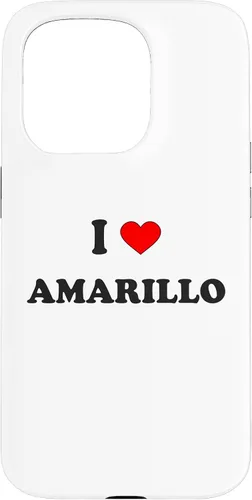 Vista 14 de I Heart Amarillo I Love Amarillo City Case for iPhone 16
