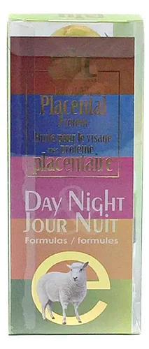 Vista 2 de Placenta de cordero y aloe vera con aceite facial de vitamina E, 200 cápsulas de gel, Bill Natural Sources
