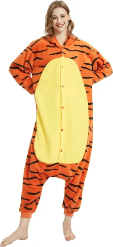 Vista 6 de Sqlszt Pijama unisex de una pieza para disfraz de animal