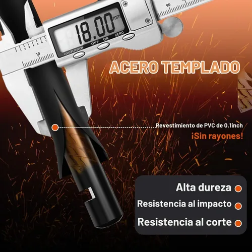 Vista 4 de Sportneer Candado para bicicleta: Candado en U resistente para bicicleta con cable de acero de seguridad de 1,8 m - grillete de 18 mm para bicicleta
