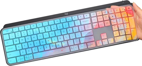 Vista 11 de Funda para teclado Logitech MX Keys S/MX Keys S Combo Teclado inalámbrico /Logitech MX Keys Teclado inalámbrico avanzado/Teclado Logitech Craft Negro