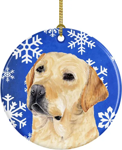 Vista 302 de Caroline's Treasures Cavalier Spaniel - Adorno de cerámica para colgar en el árbol de Navidad, para el hogar, Navidad, fiestas, regalo, 3 pulgadas