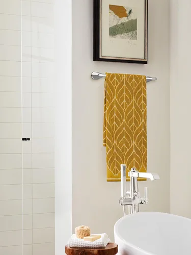 Vista 3 de Amerock BH3604326 Toallero cromado Toallero de 18 pulgadas (17.992 in) San Vicente Toallero de baño Accesorios de baño Accesorios de baño