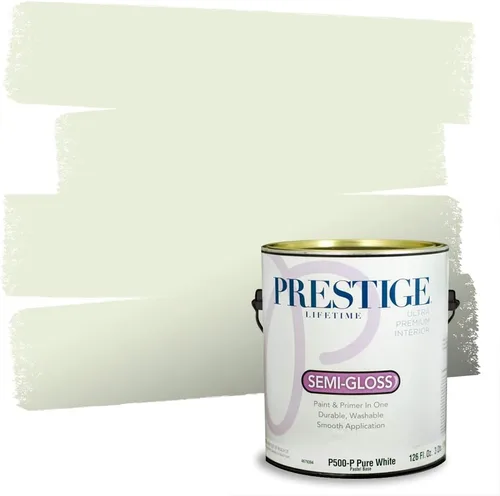 Vista 108 de Prestige Paints - 2 en 1, pintura base y pintura de exterior, E100-N-735BM
