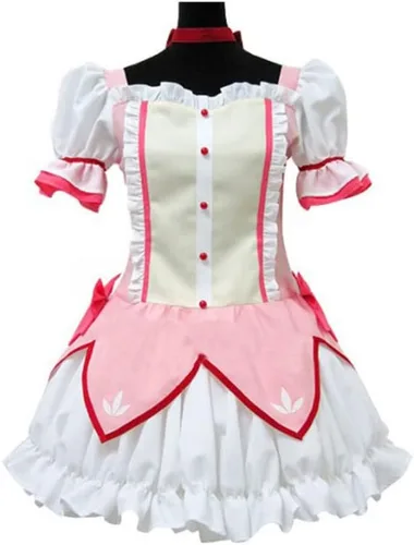 Vista 2 de Anime Homura Cosplay Costume Uniform Dress Halloween Outfit