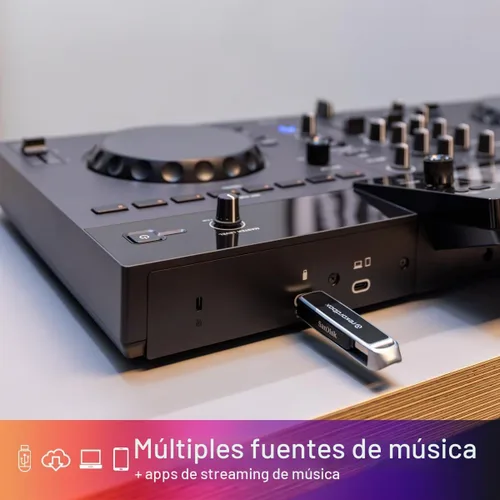 Vista 7 de AlphaTheta XDJ-AN 2-Channel All-in-One DJ System, Touchscreen, Wi-Fi