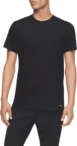 Vista 2 de Calvin Klein Camisetas de algodón clásicas para hombre (3 unidades)