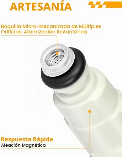 Vista 5 de 0280155962 Para: inyectores de combustible Ford compatibles con Ranger 1998-2000 4.0L, Explorer 1999-2000 4.0L, para: Mazda B4000 1998-2001 4.0L