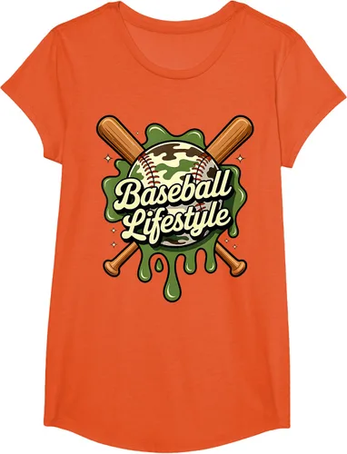 Vista 78 de Baseball Life Style 101 Apparel Youth Drip Baseball Boys Kid Camiseta