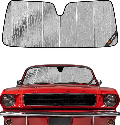 Vista 27 de Pigenius Parasol de parabrisas para Ford Mustang Coupe 2005-2009 - Salvaguarda