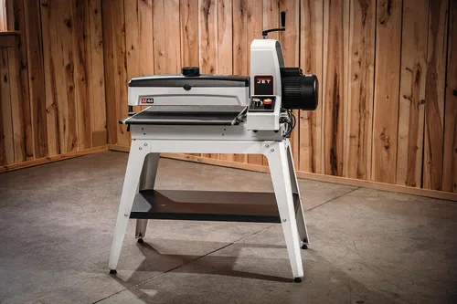 Vista 8 de JET Lijadora de tambor de 22 pulgadas con soporte abierto, 1-3/4 HP, 1Ph 115V (modelo JWDS-2244)
