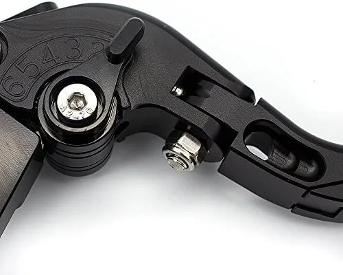 Vista 5 de FXCNC Palancas de embrague de freno plegables extensibles para VERSYS 1000 2012-2014, ZX636R ZX6RR ZX6RR 2000-2004, ZX10R 2004-2005, ZX9R 00-03