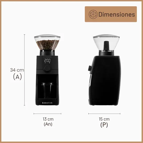 Vista 6 de Baratza Molinillo de café Encore ESP Pro ZCG595BLK, negro